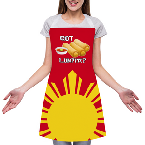 Got Lumpia Filipino Sun Red Apron