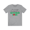 I'm not fat Kitchen Love in Heart Unisex T-shirt