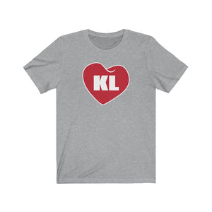Kitchen Love Heart Unisex T-shirt