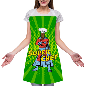Super Chef Apron M1 Green