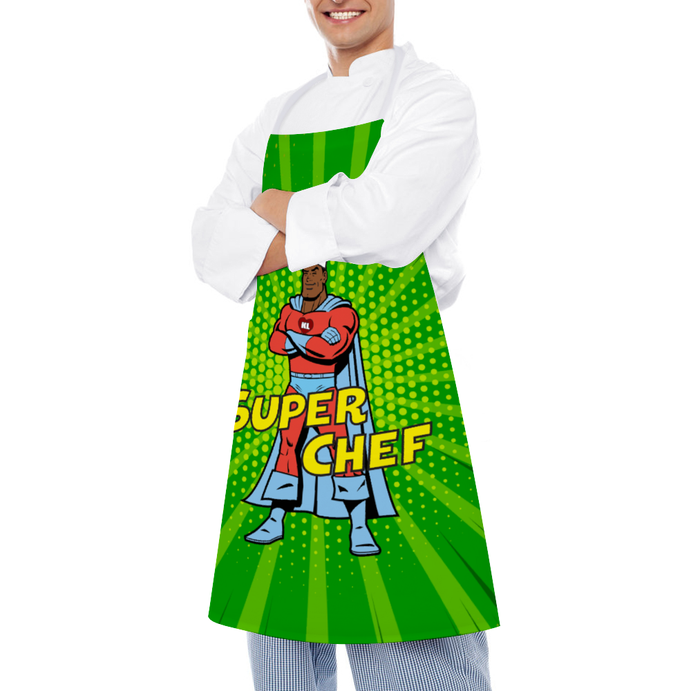 Super Chef Apron M1 Green