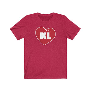 Kitchen Love Heart Unisex T-shirt