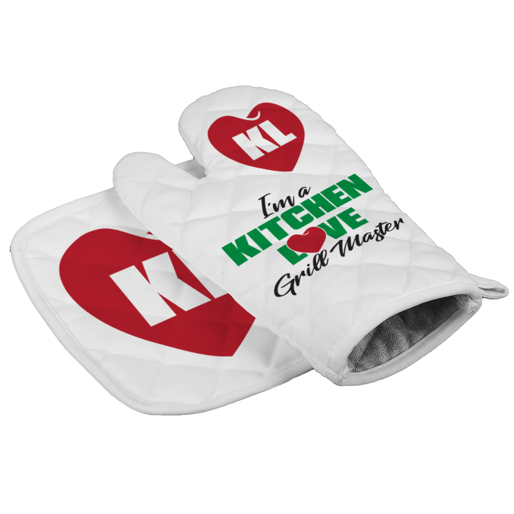 I'm a Kitchen Love Grill Master Insulated Oven Mitt & Pad