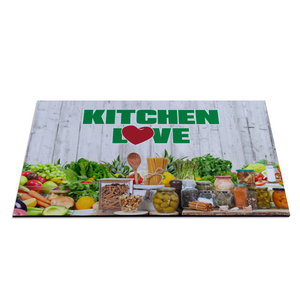 Kitchen Love Rubber Floor Mat