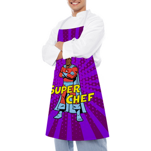 Super Chef Apron M1 Purple