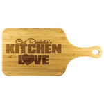 CR Kitchen Love Bamboo Cutting Board with Handle