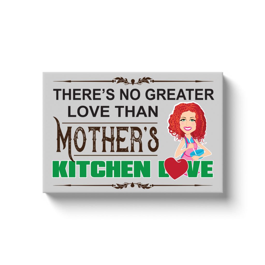 Mother's Kitchen Love Canvas Wrap
