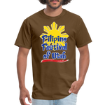 Filipino Festival of Utah T-shirt - brown