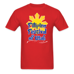 Filipino Festival of Utah T-shirt - red