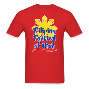 Filipino Festival of Utah T-shirt - red