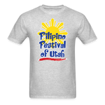 Filipino Festival of Utah T-shirt - heather gray