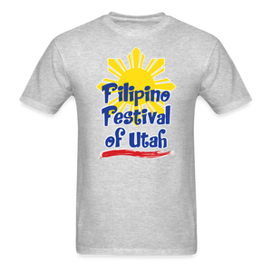 Filipino Festival of Utah T-shirt - heather gray