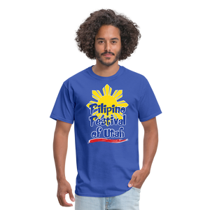 Filipino Festival of Utah T-shirt - royal blue