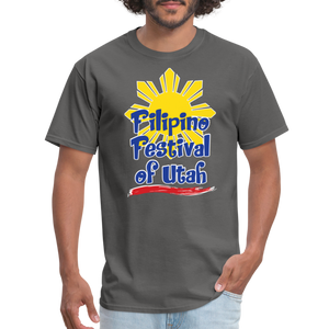 Filipino Festival of Utah T-shirt - charcoal