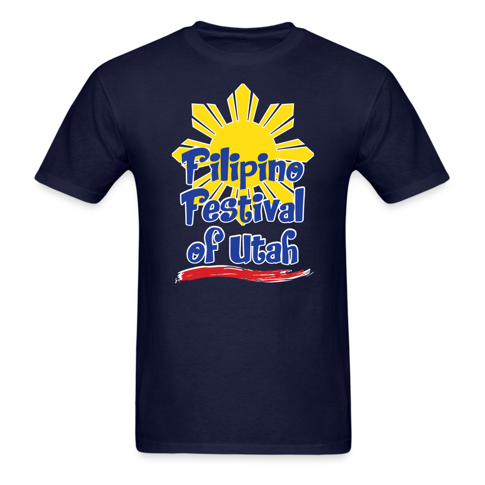 Filipino Festival of Utah T-shirt - navy
