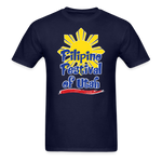 Filipino Festival of Utah T-shirt - navy