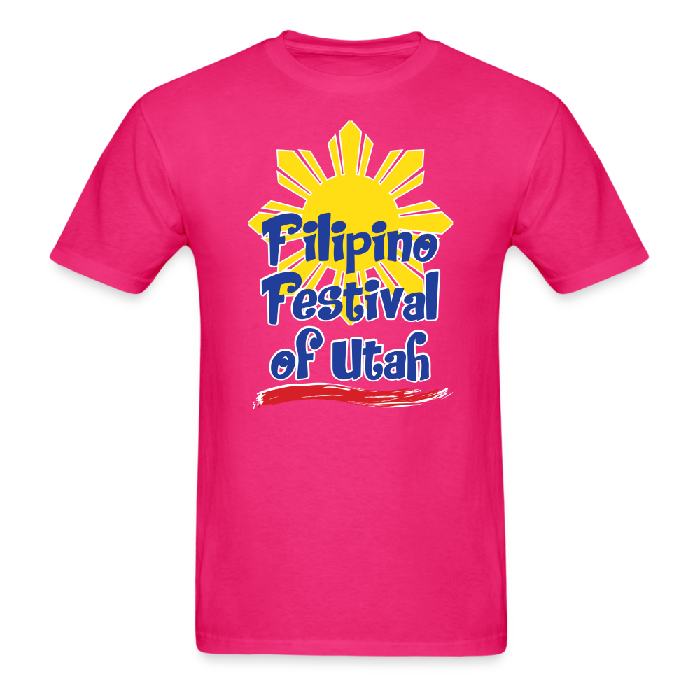 Filipino Festival of Utah T-shirt - fuchsia