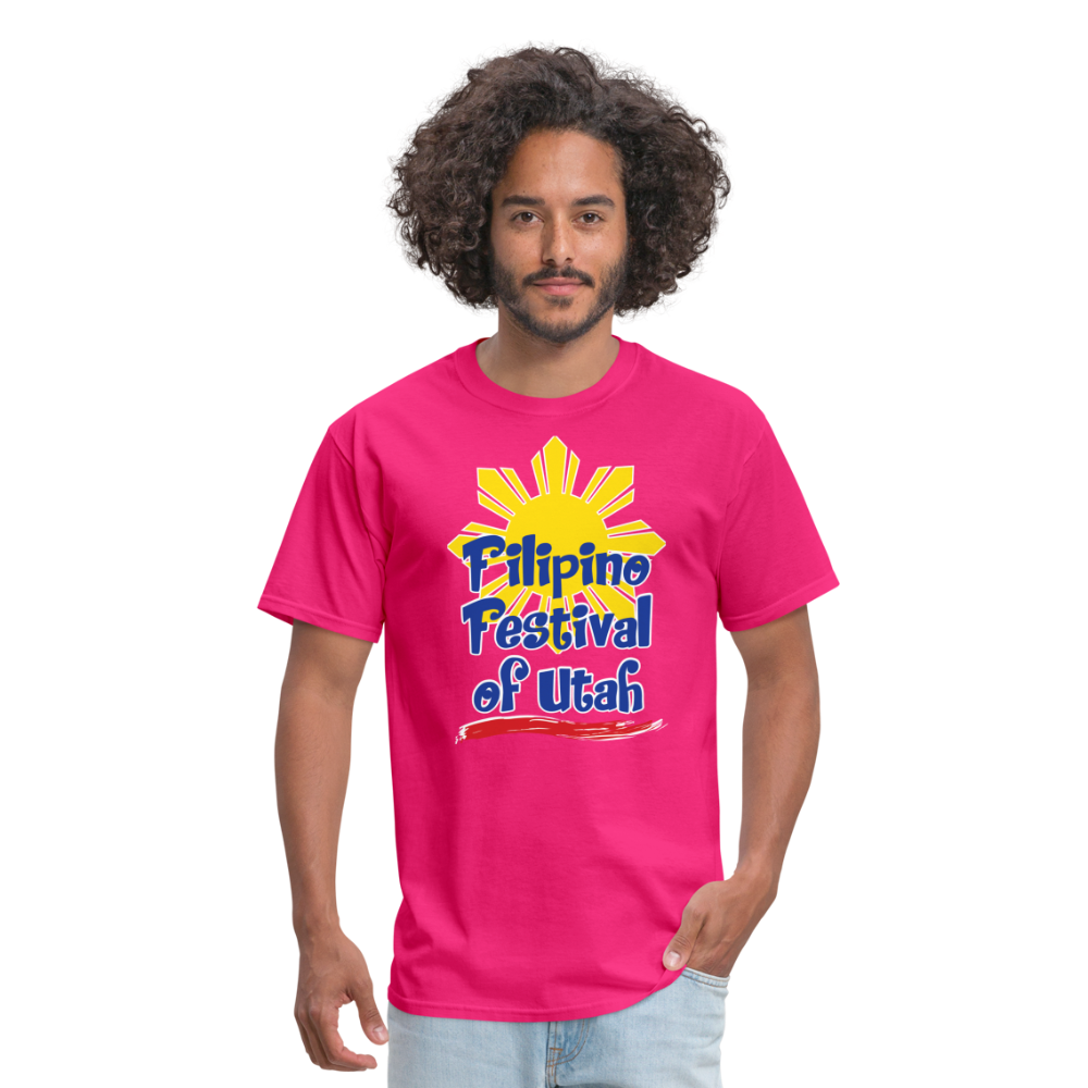 Filipino Festival of Utah T-shirt - fuchsia