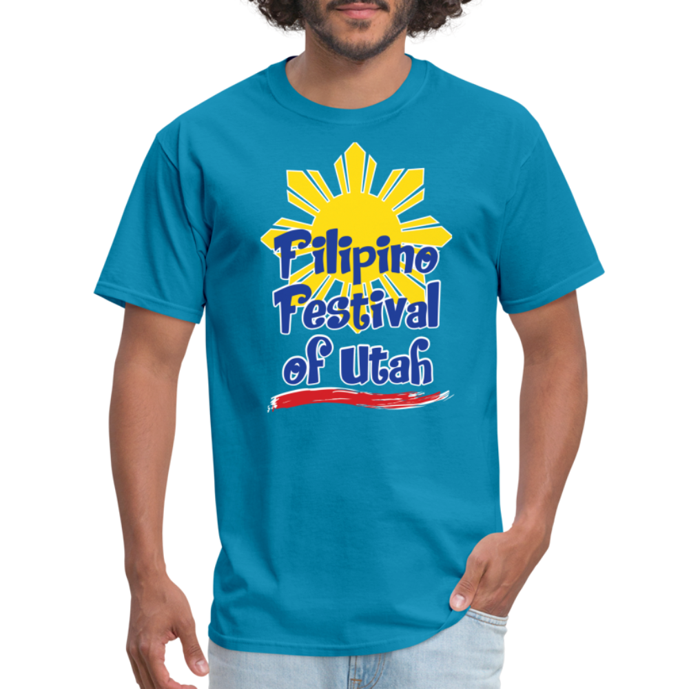 Filipino Festival of Utah T-shirt - turquoise
