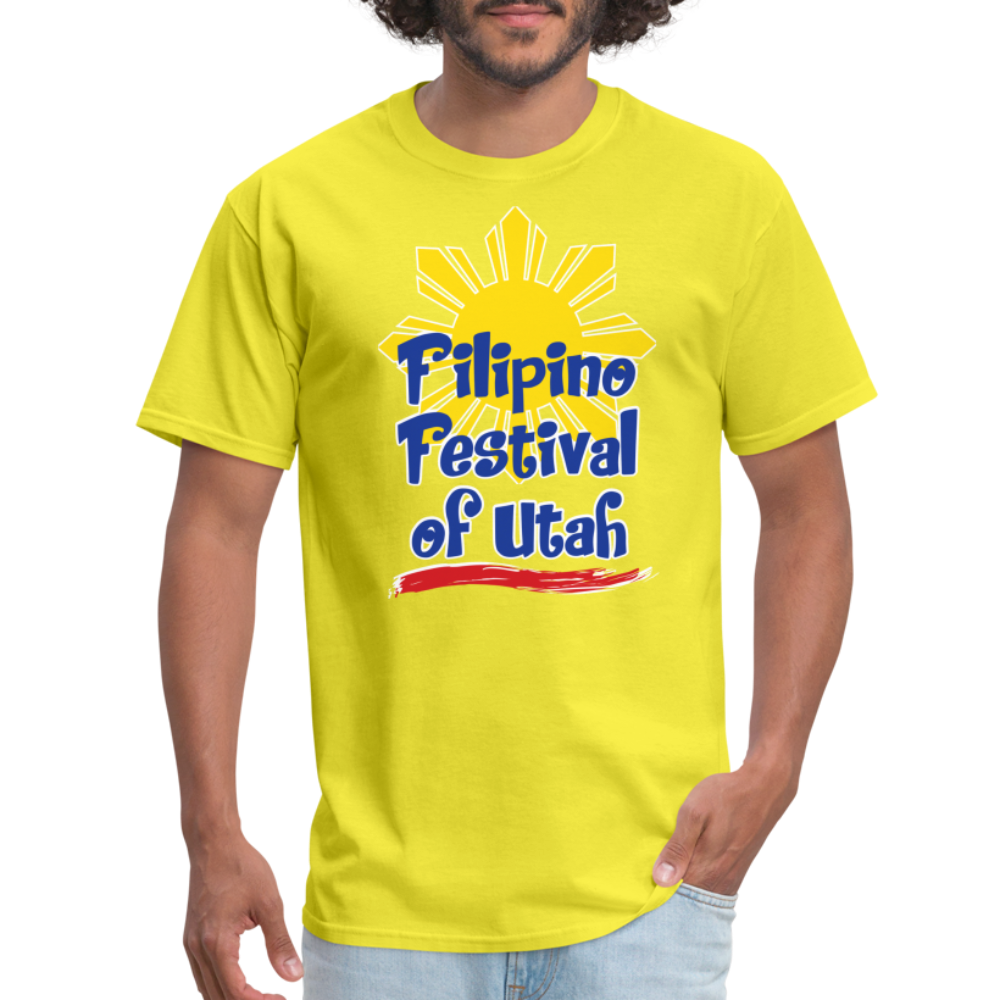 Filipino Festival of Utah T-shirt - yellow