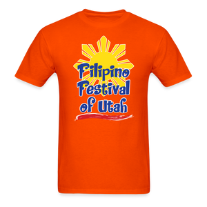 Filipino Festival of Utah T-shirt - orange
