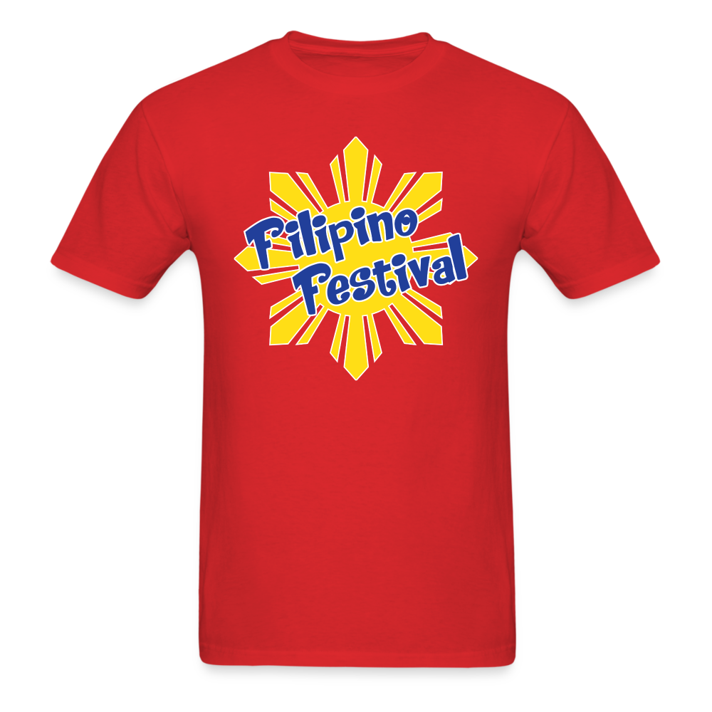 Filipino Festival with Sun - red
