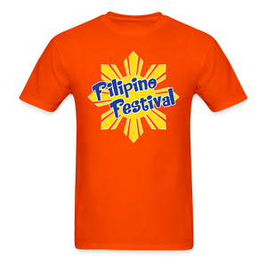 Filipino Festival with Sun - orange