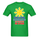 PID Celebration Utah T-Shirt - bright green