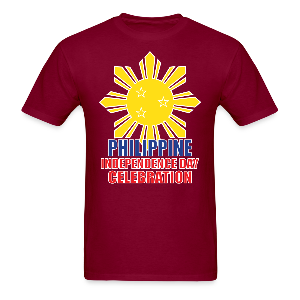 PID Celebration T-Shirt - burgundy