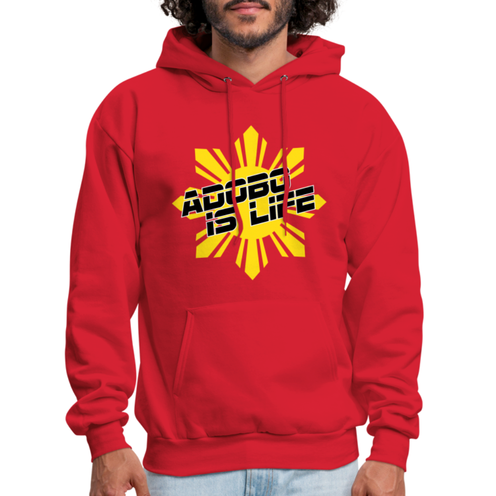 Adobo is Life Hoodie - red