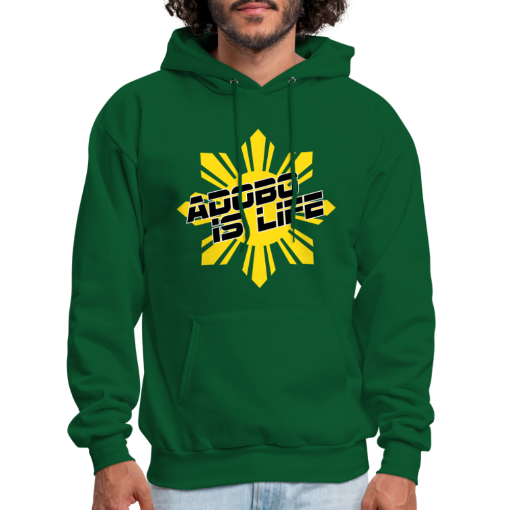 Adobo is Life Hoodie - forest green