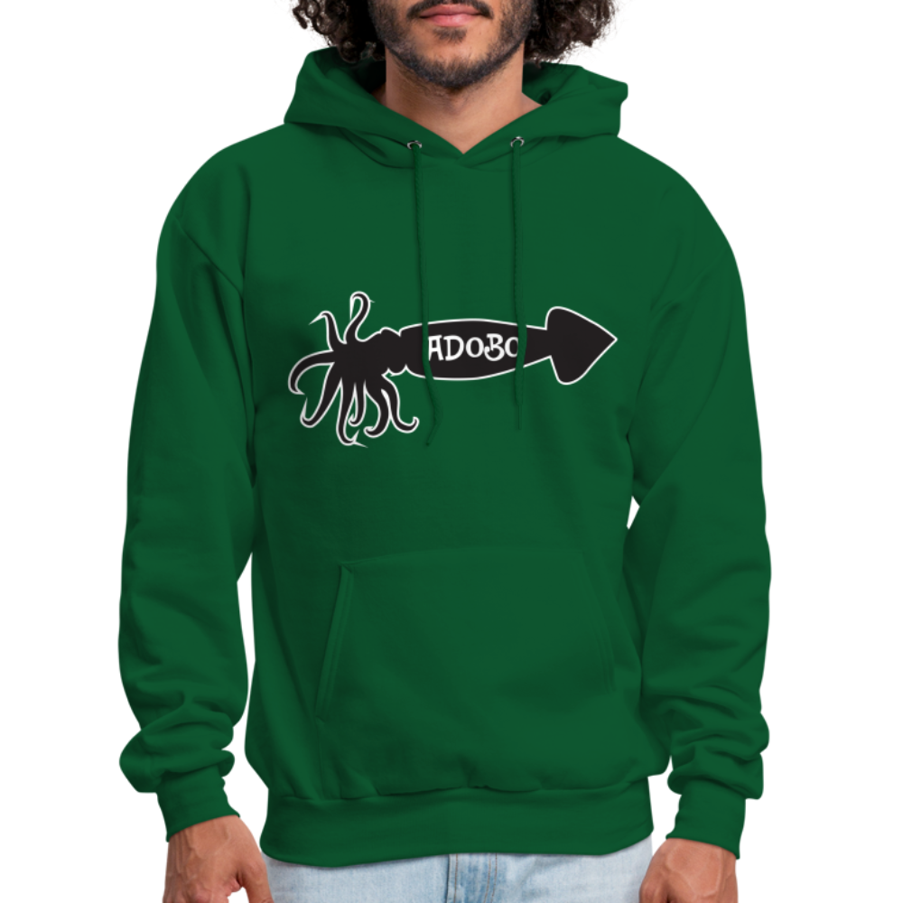 Squid Adobo Hoodie - forest green