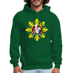 Got Sisig PI Star Hoodie - forest green