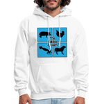 The Adobo Bunch Hoodie - white