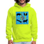 The Adobo Bunch Hoodie - safety green