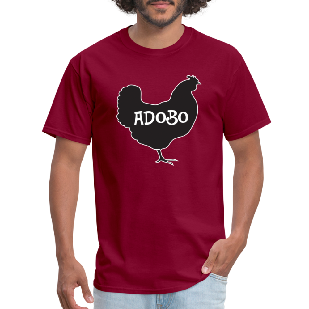 Chicken Adobo Tshirt - burgundy