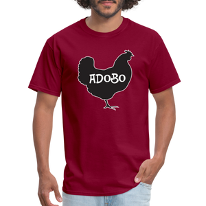 Chicken Adobo Tshirt - burgundy