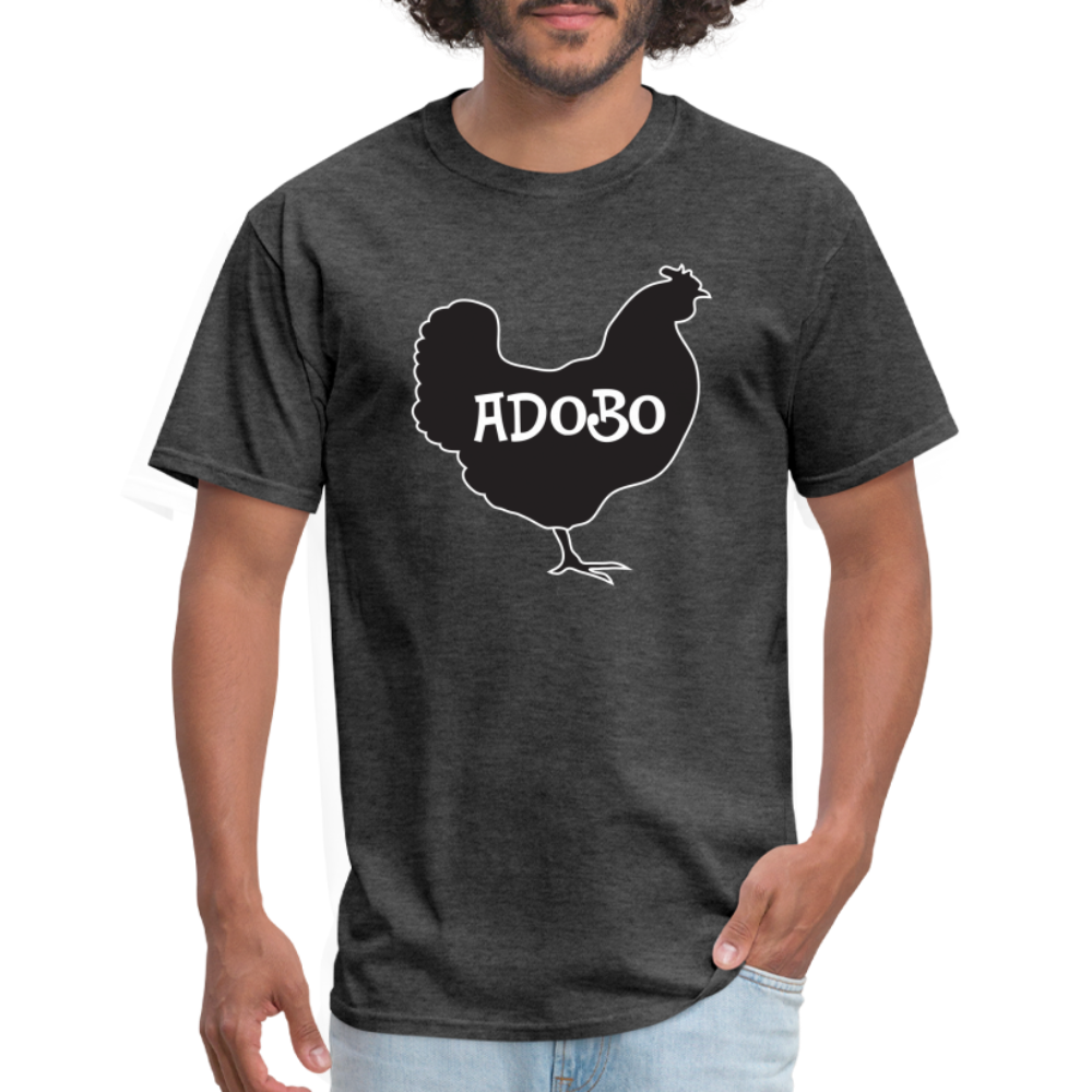 Chicken Adobo Tshirt - heather black