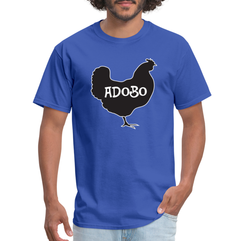 Chicken Adobo Tshirt - royal blue