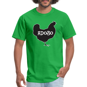 Chicken Adobo Tshirt - bright green