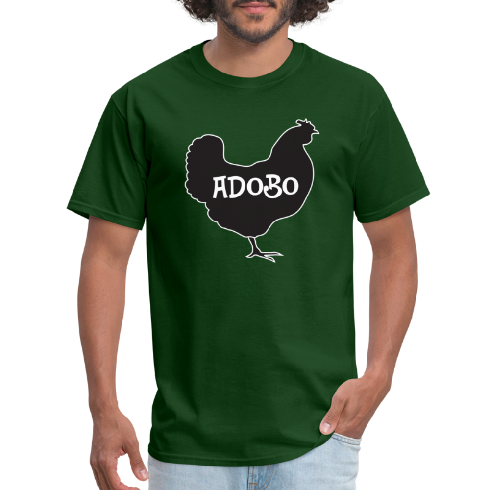 Chicken Adobo Tshirt - forest green