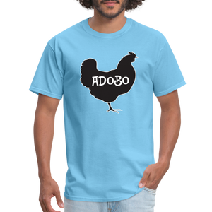 Chicken Adobo Tshirt - aquatic blue