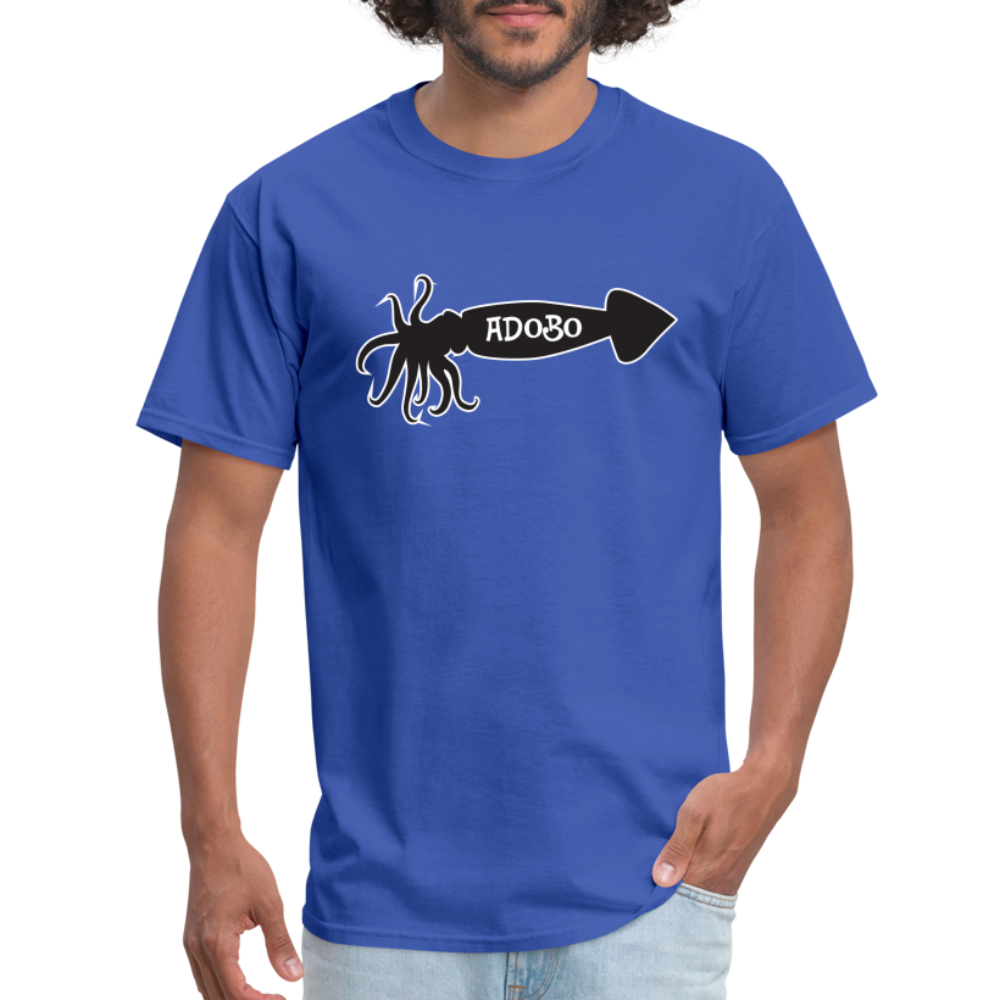 Squid Adobo Tshirt - royal blue