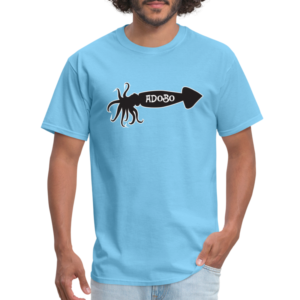 Squid Adobo Tshirt - aquatic blue