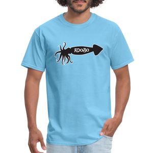 Squid Adobo Tshirt - aquatic blue