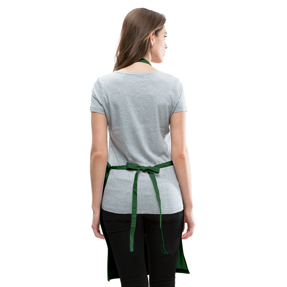 Adobo Is Life Adjustable Apron - forest green