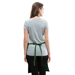 Adobo Is Life Adjustable Apron - forest green
