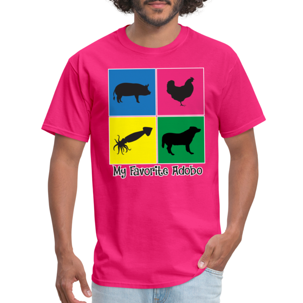 My Favorite Adobo T-Shirt - fuchsia