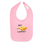 Got Lumpia Baby Bib - light pink